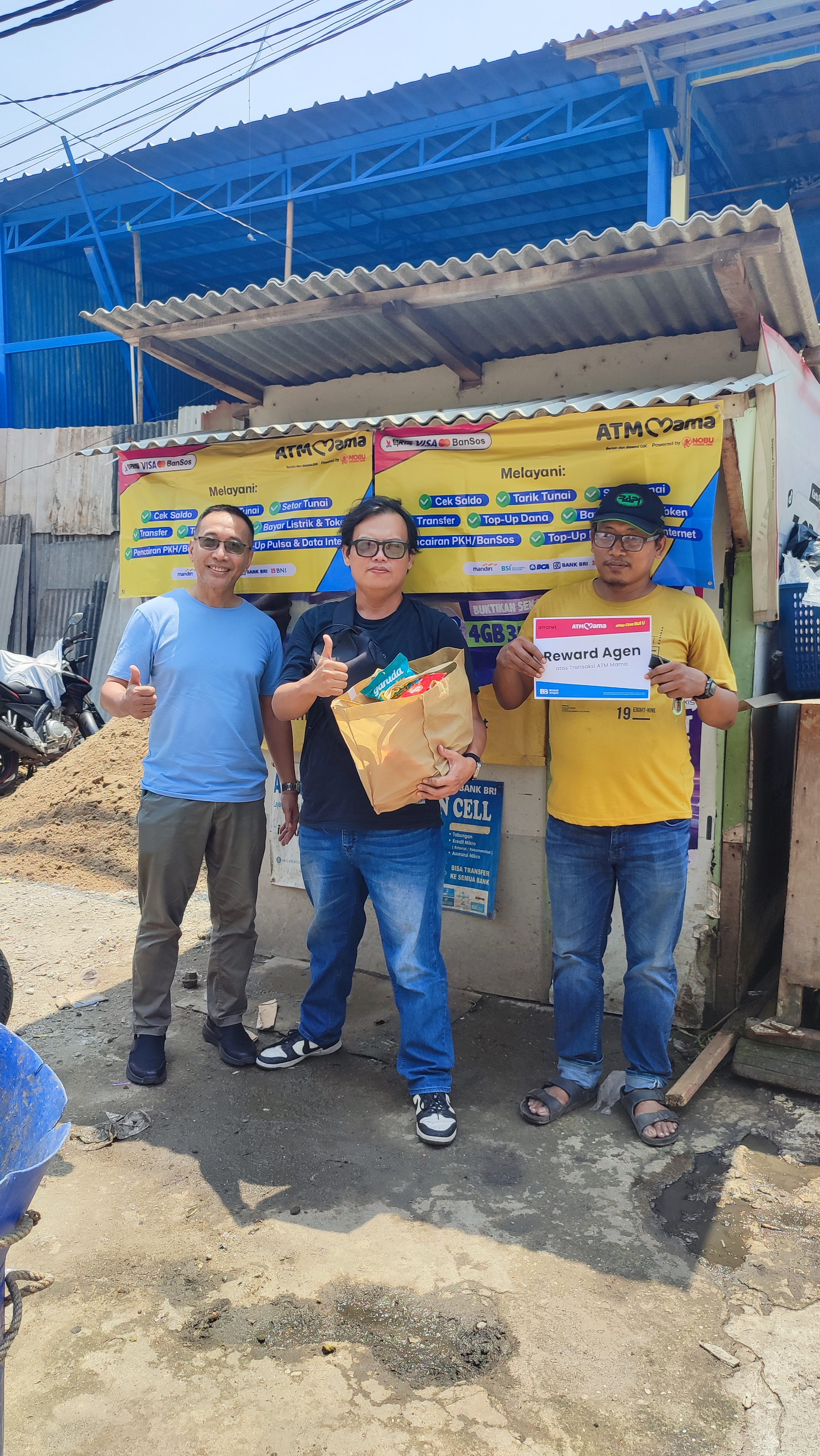 Aktivitas layanan MiniATM